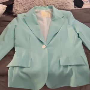 Torqouise blazer